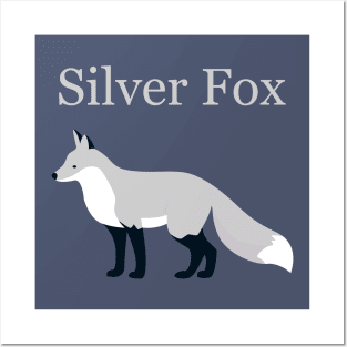 Silver Fox Posters and Art